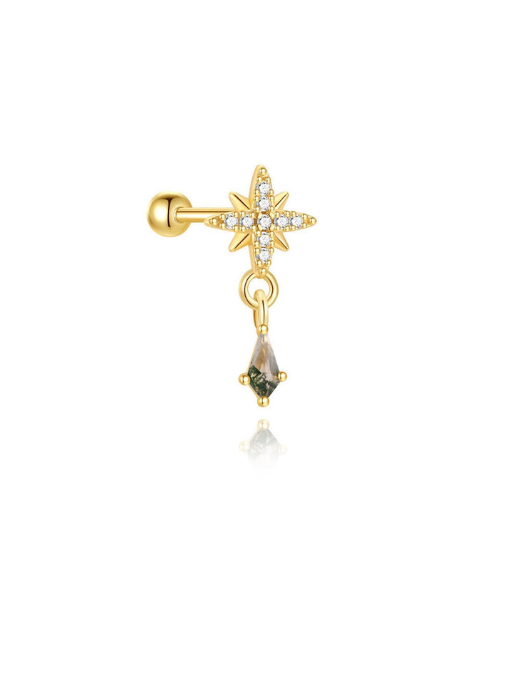 Johanna – Goldene Ohrringe mit zarter Silhouette.