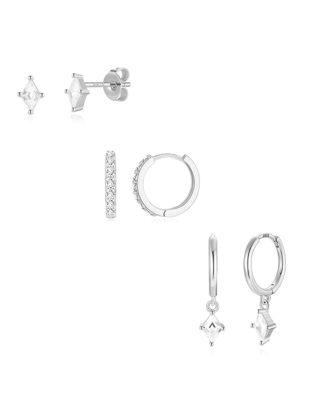 Veronika – Zarte goldene Ohrringe.