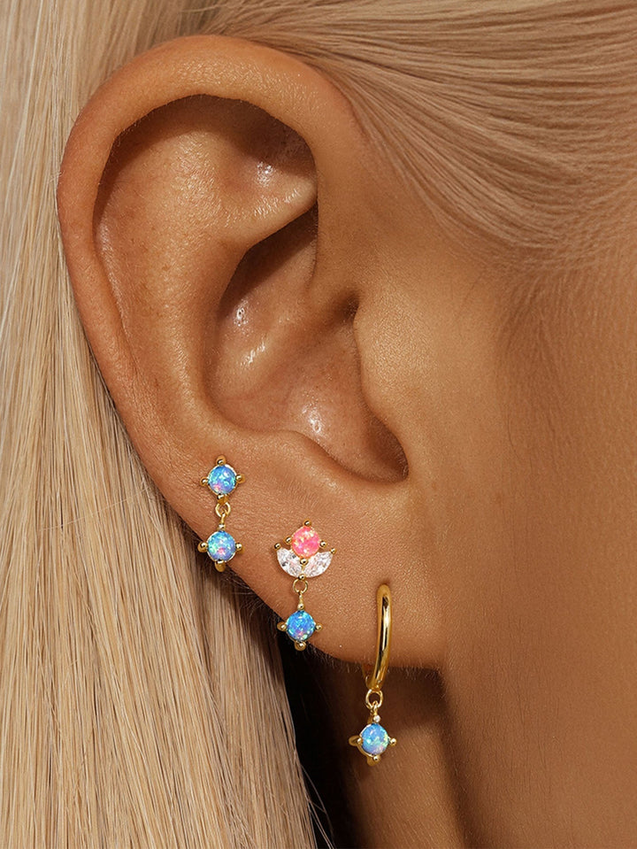 Lena – Zarte goldene Ohrringe.