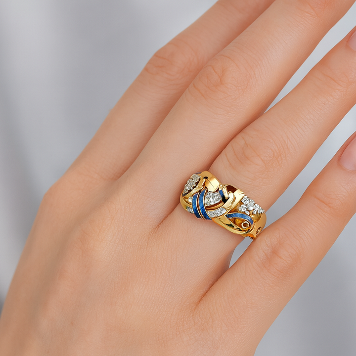 Marie - Böser Vintage Zirkonring