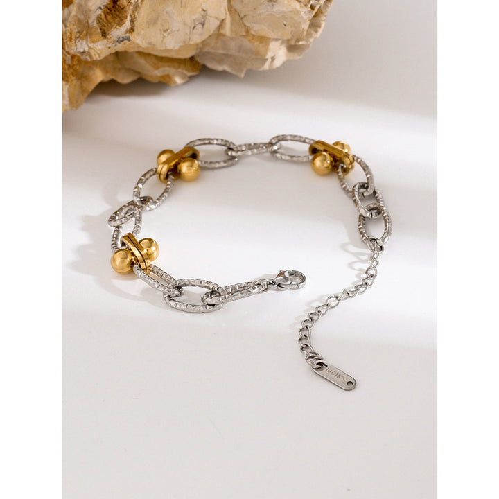 Klara – Goldarmband mit Perlen