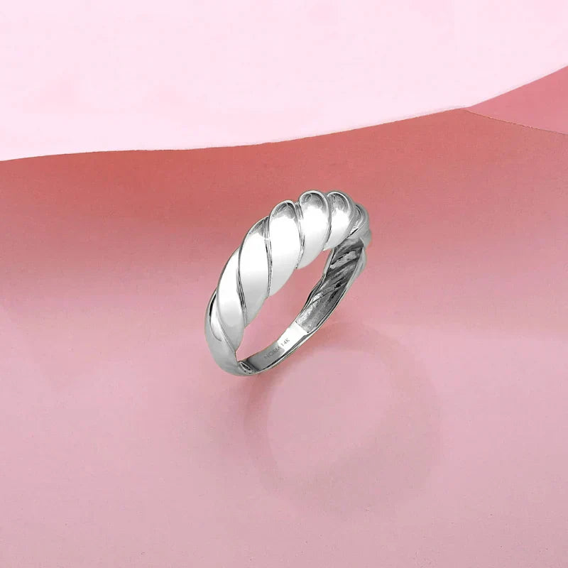 Ring mit Croissant
