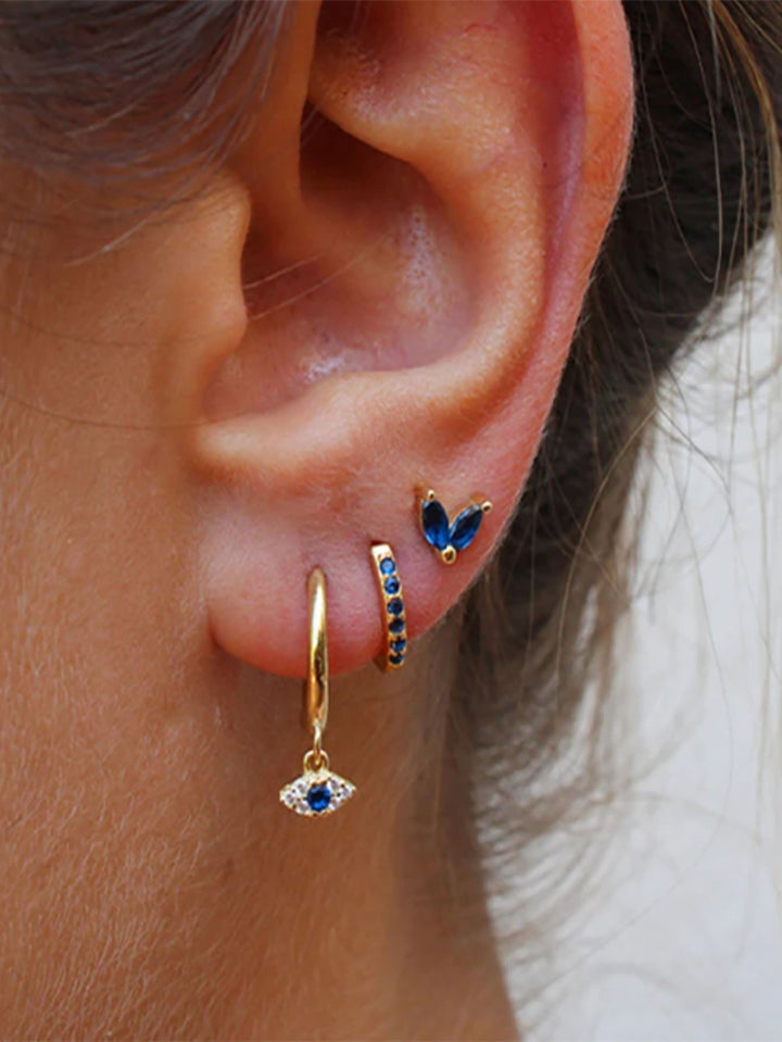 Leandra – Goldene Ohrringe mit elegantem Design.