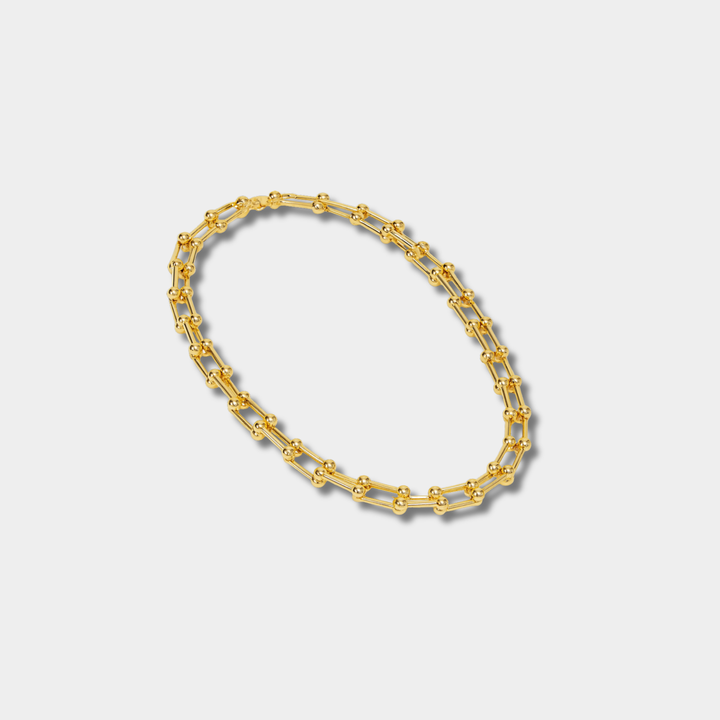 Alexandra - Exklusives goldenes Halsband