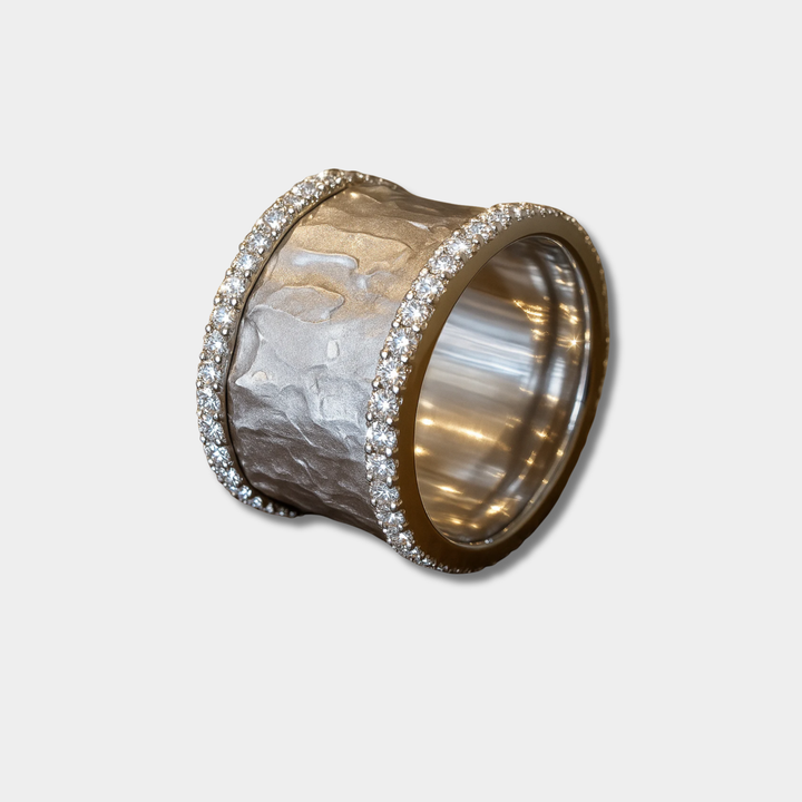 Hanna - Vintage Silber Zirkon Ring