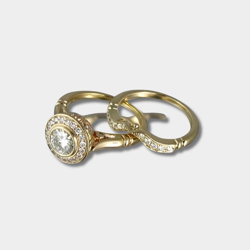 Lena - Vintage Goldring-Set