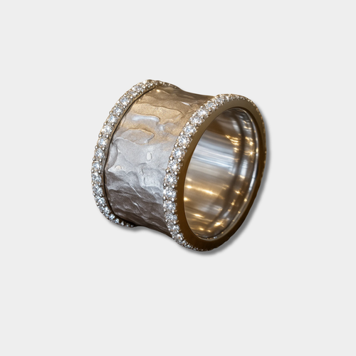 Viktoria - VINTAGE SILBER ZIRKON RING