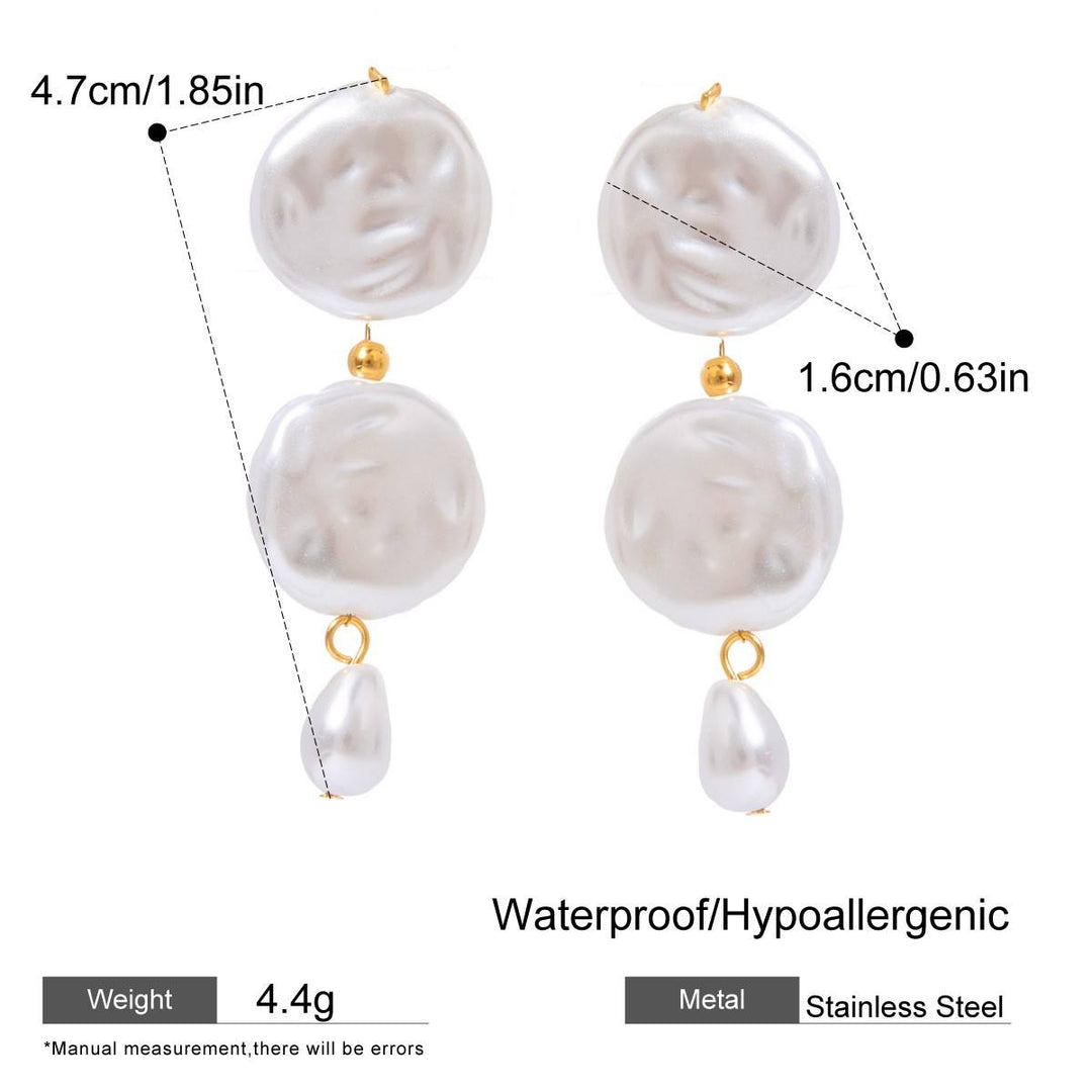 Romina – Goldarmband mit Perlen und feinen Gliedern.