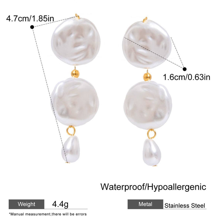 Romina – Goldarmband mit Perlen und feinen Gliedern.