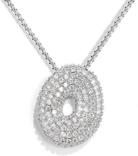 Frieda – Goldkette mit organischem Anhänger.