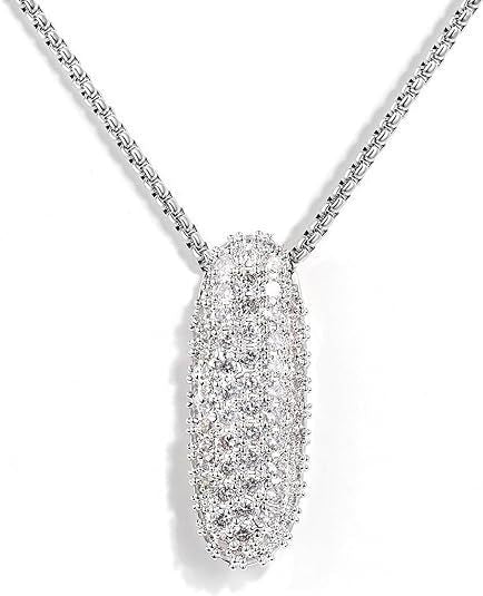 Frieda – Goldkette mit organischem Anhänger.