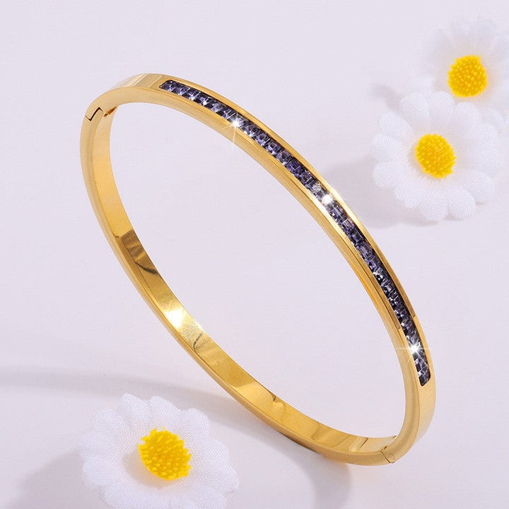 Liora Bellanotte Armband Grün | Gold