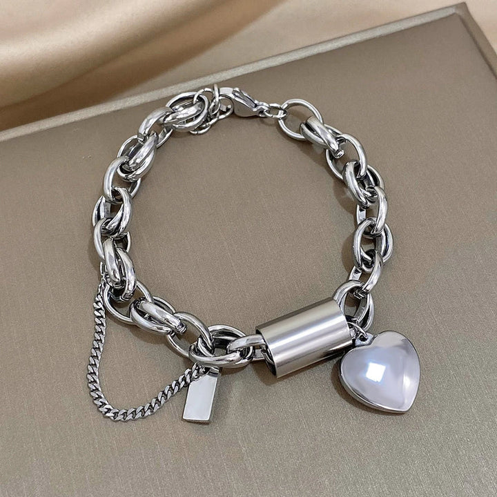 Chunky Armband Herzstück