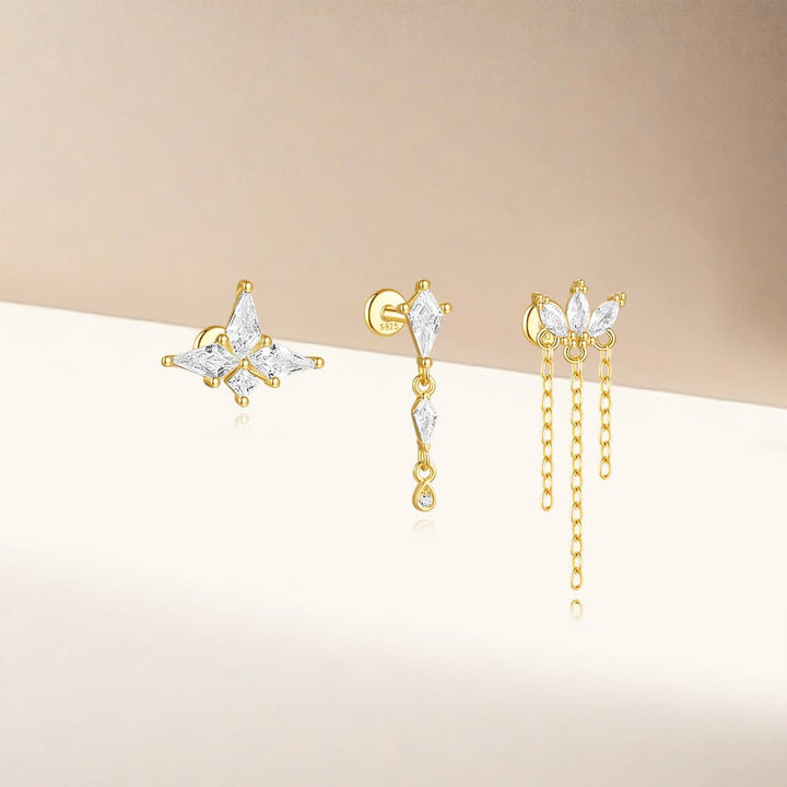 Leonie – Feine Ohrringe mit Glanz.