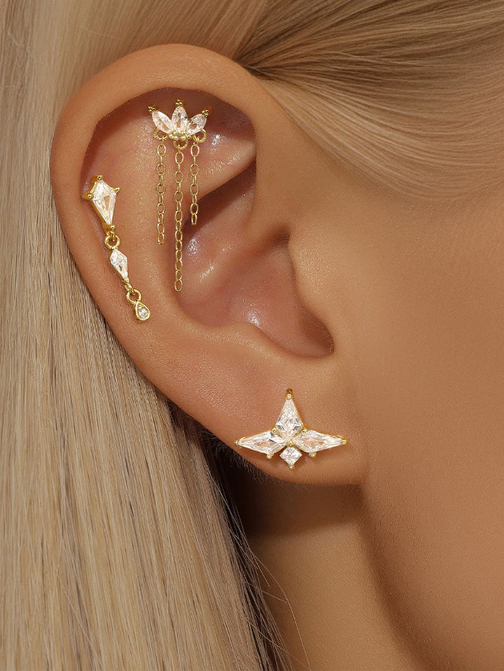 Leonie – Feine Ohrringe mit Glanz.