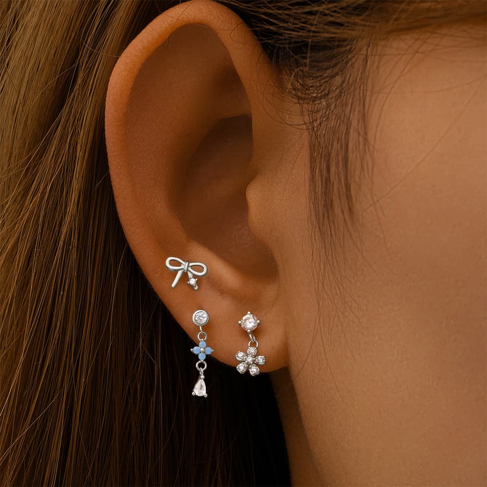 Veronika – Elegante Ohrringe mit feiner Linie.