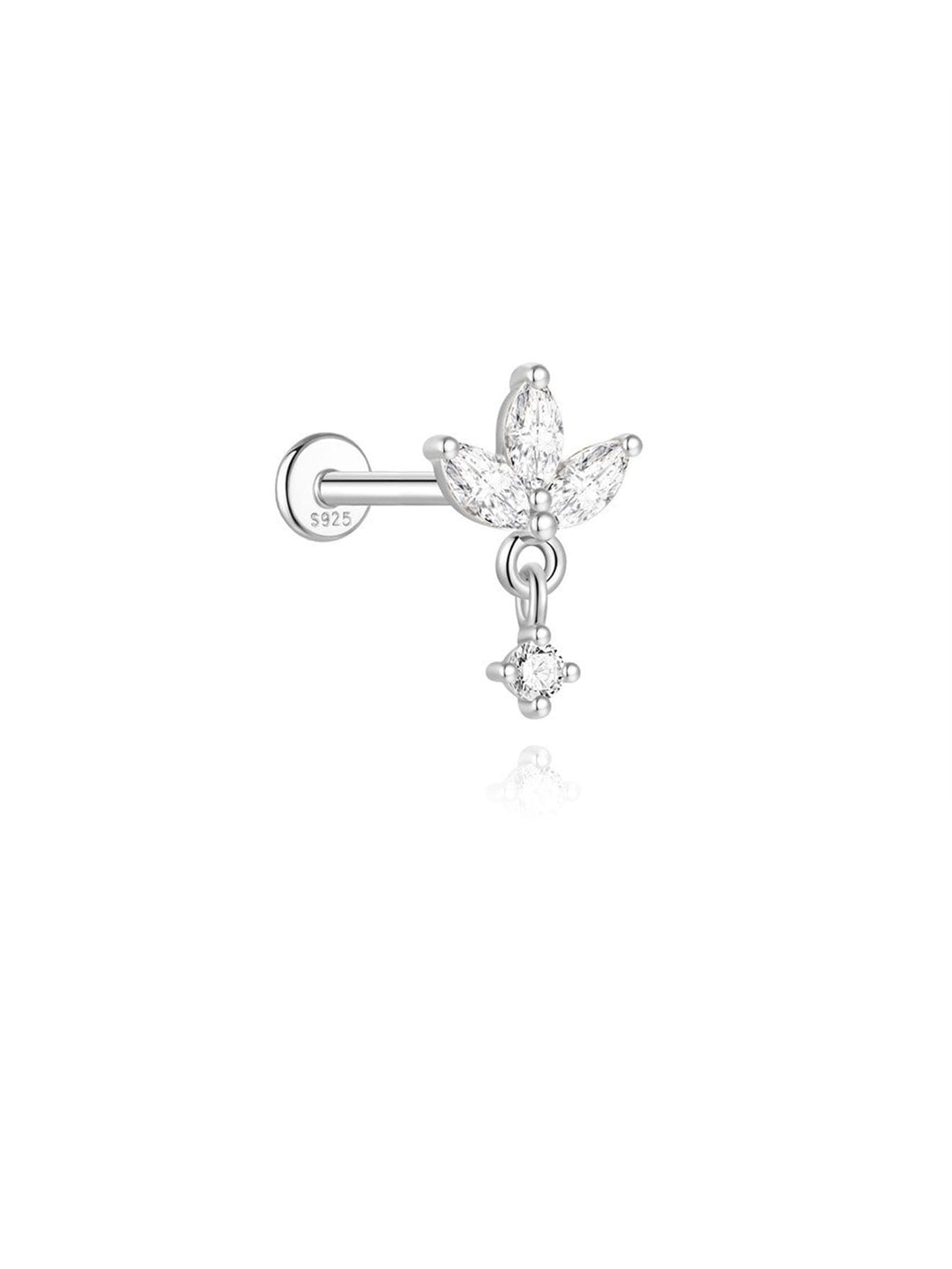 Helena – Goldene Ohrringe mit organischem Design.