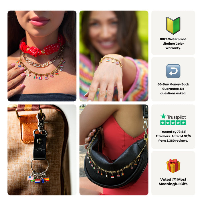 Flaggen- und Karten-Anhänger Set - HYVE