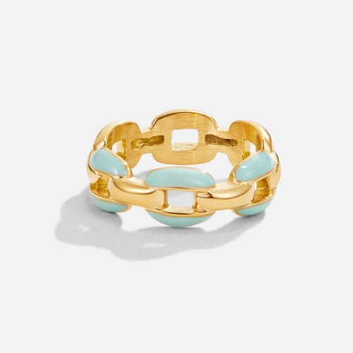 Anneliese – Bicolor Ring aus Gold und Silber.