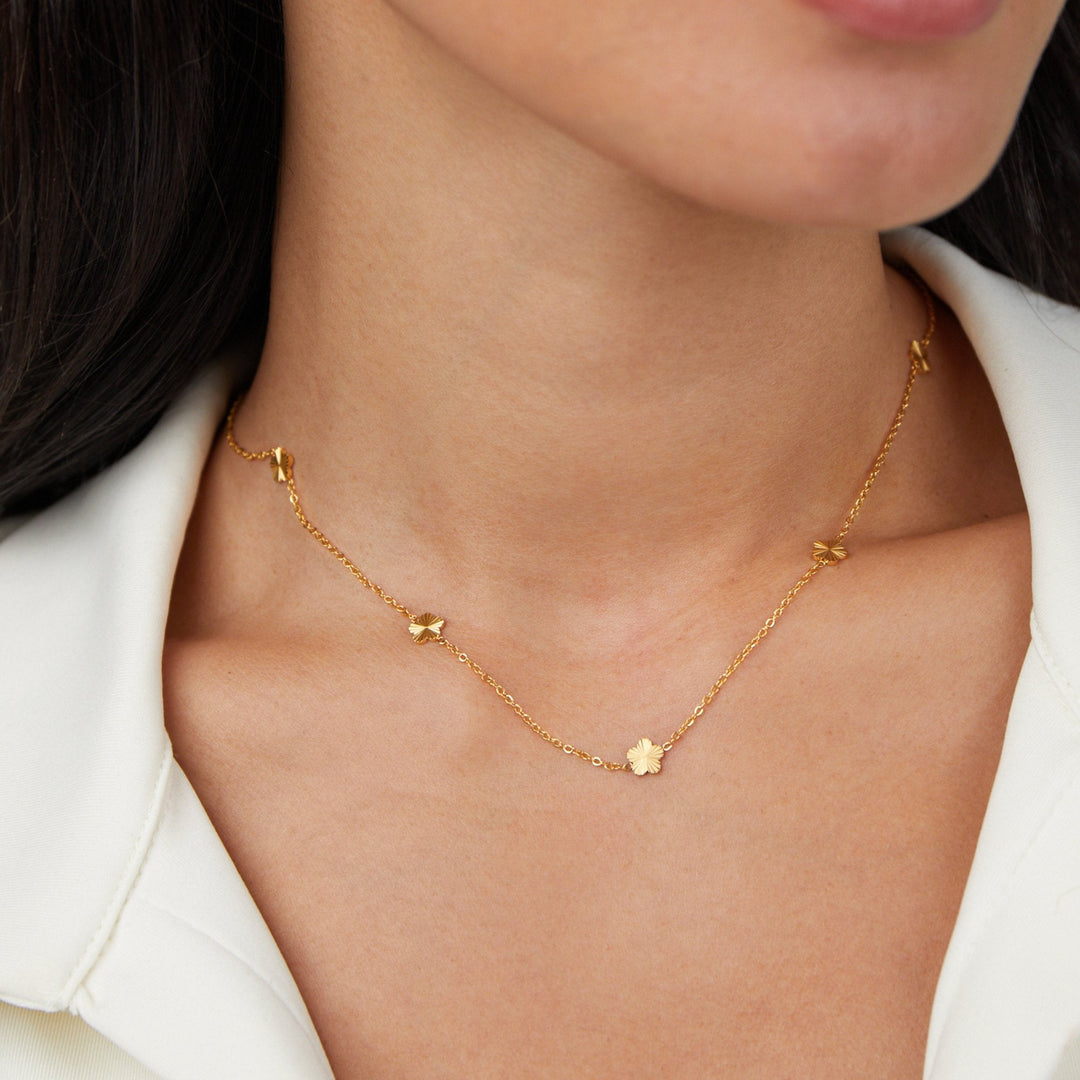 Kathrin – Halskette mit feinen farblichen Akzenten.