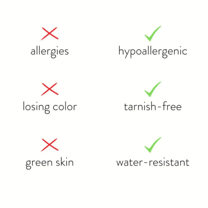 Nina – Goldene V-Form Halskette.