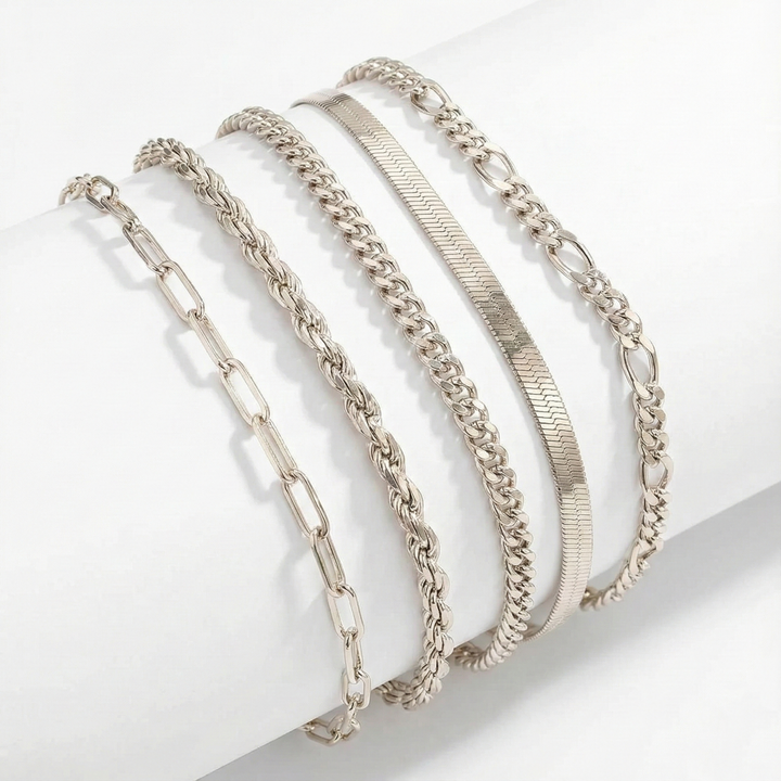 Juna - Armband-Set | Gold