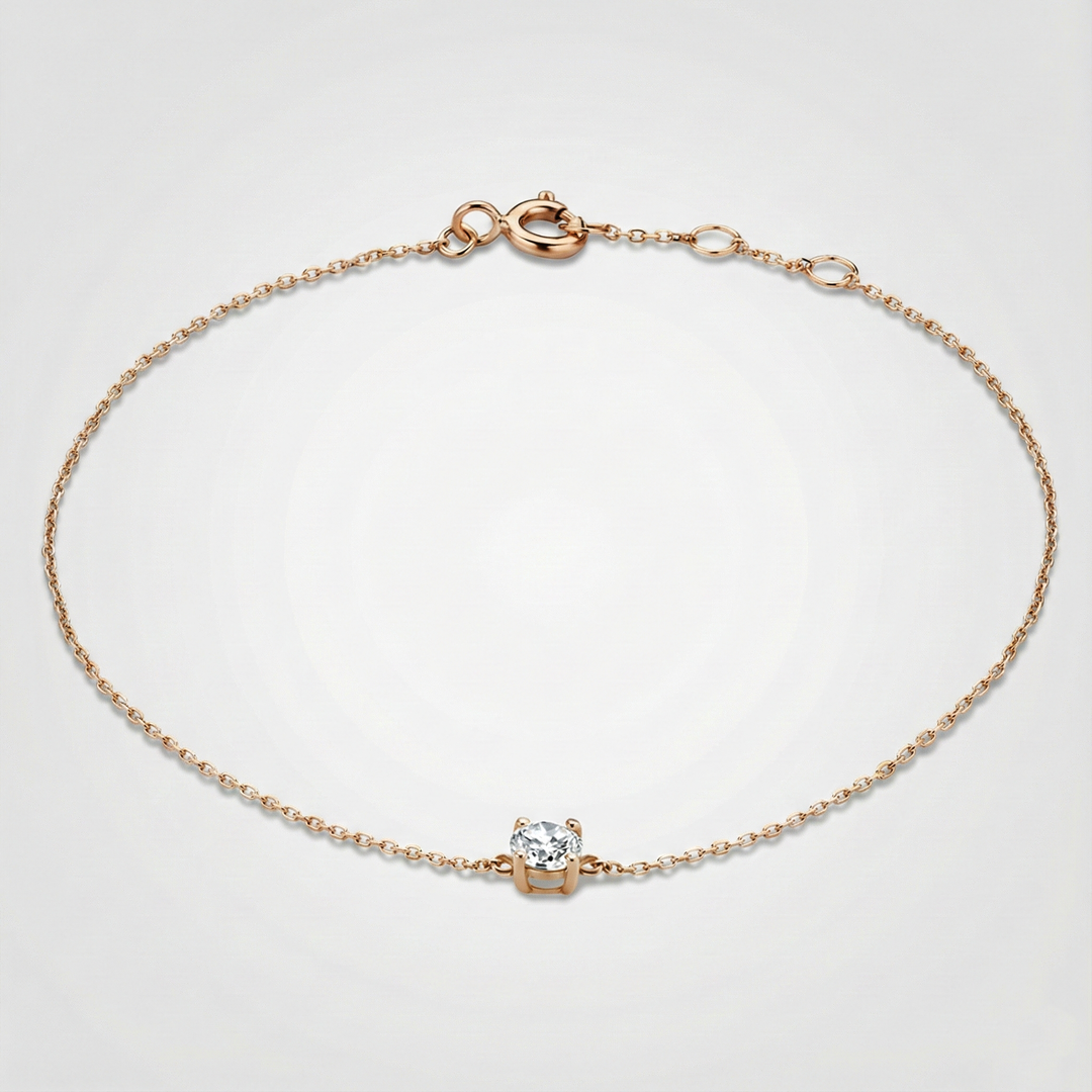 Armband Klara mit Moissanitstein