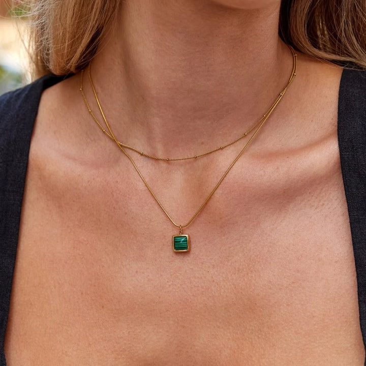 Jutta – Goldene Gliederkette im feinen Design.