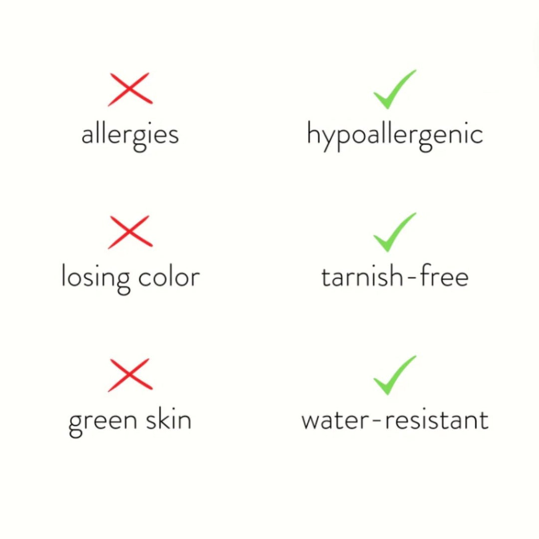 Elisa-Marie – Sanft gewölbte goldene Halskette.